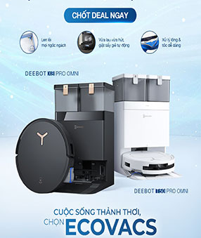 robot hút bụi lau nhà DEEBOT